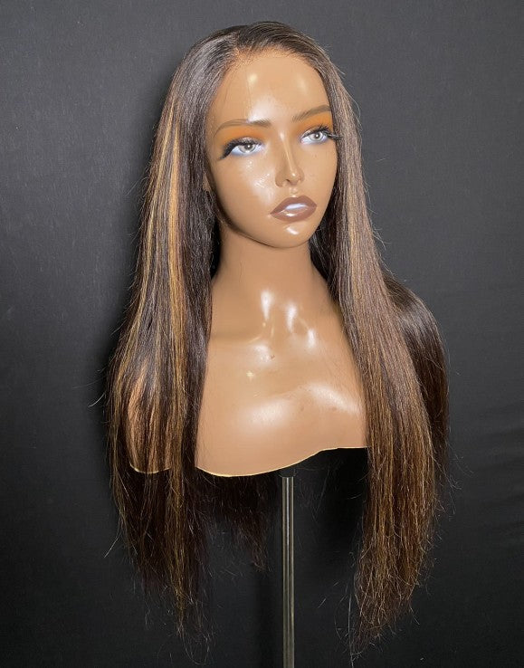 Clearance Sale - 5x5 Closure Wig - Silky / Average Size - BCL123