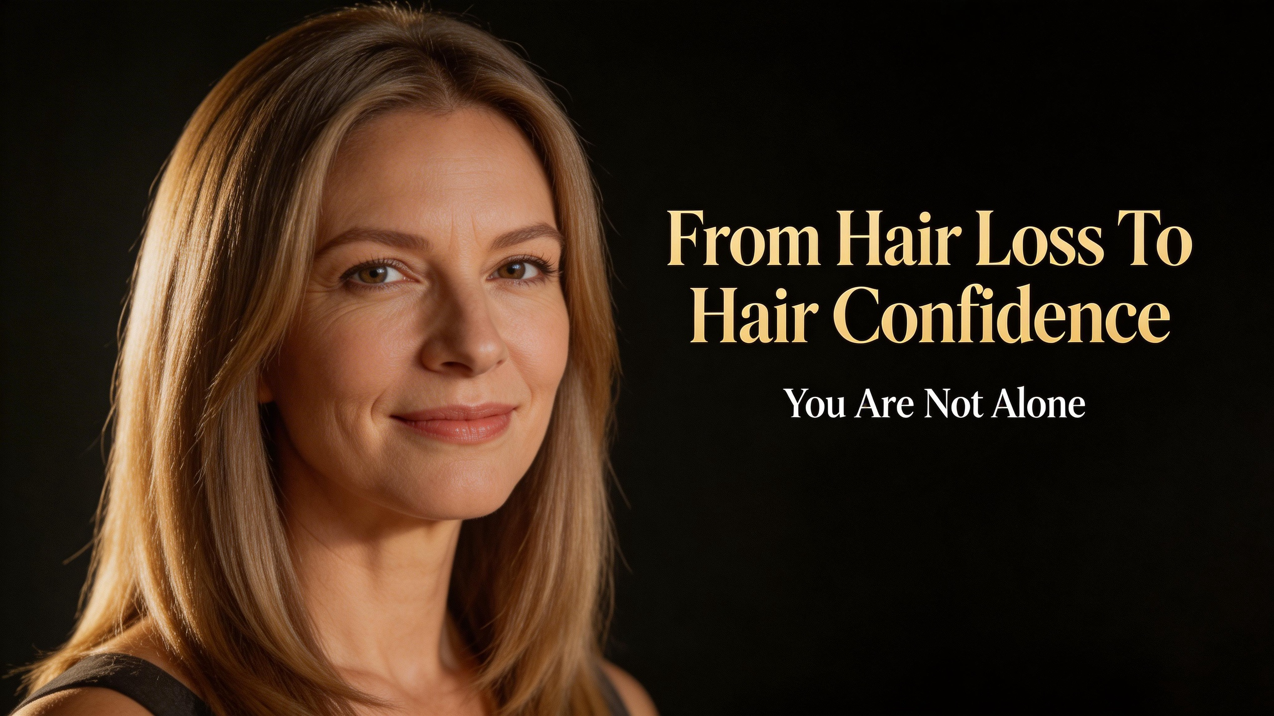 Hair Loss & Confidence: You Are Not Alone — A Guide for Women Experiencing Hair Thinning