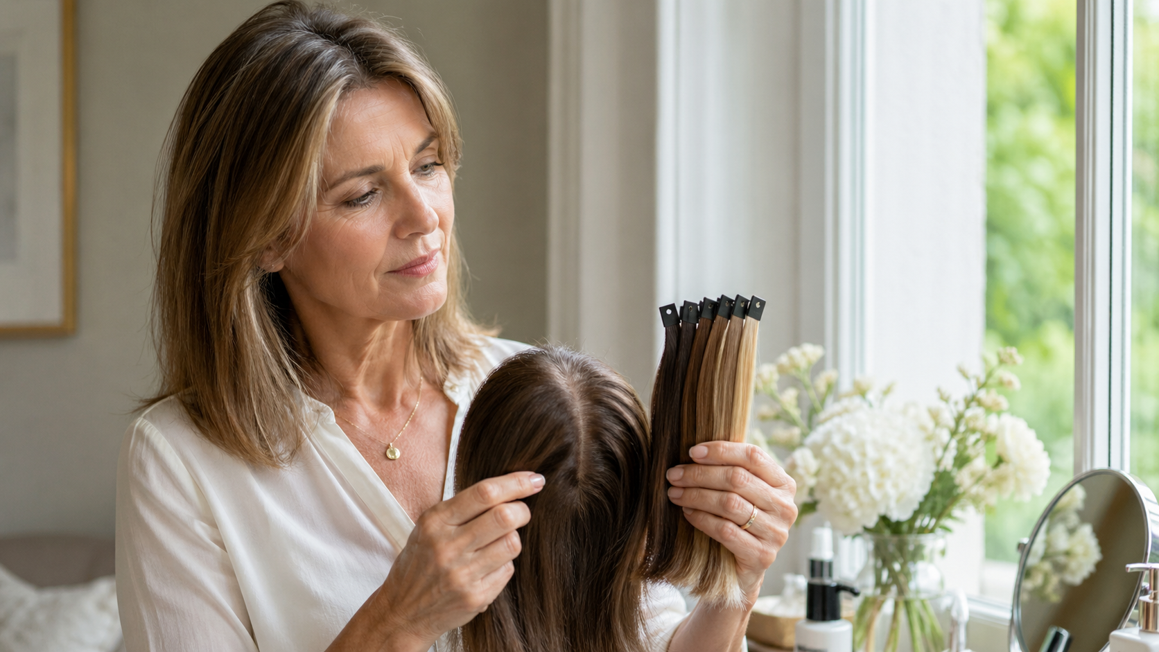 Hair Topper Colour Matching: A Simple Guide for Thinning Hair