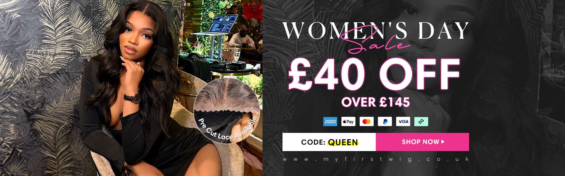 MyFirstWig UK Quality Lace Wigs Headband Wigs For Beginners