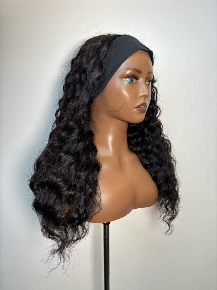 Clearance Sale - Headband Wig 2.0 - Curly / Average Size - BCL417