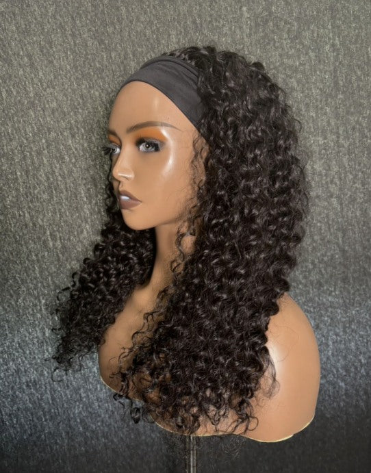 Clearance Sale - Headband Wig - Curly / Size 2 - BCL171