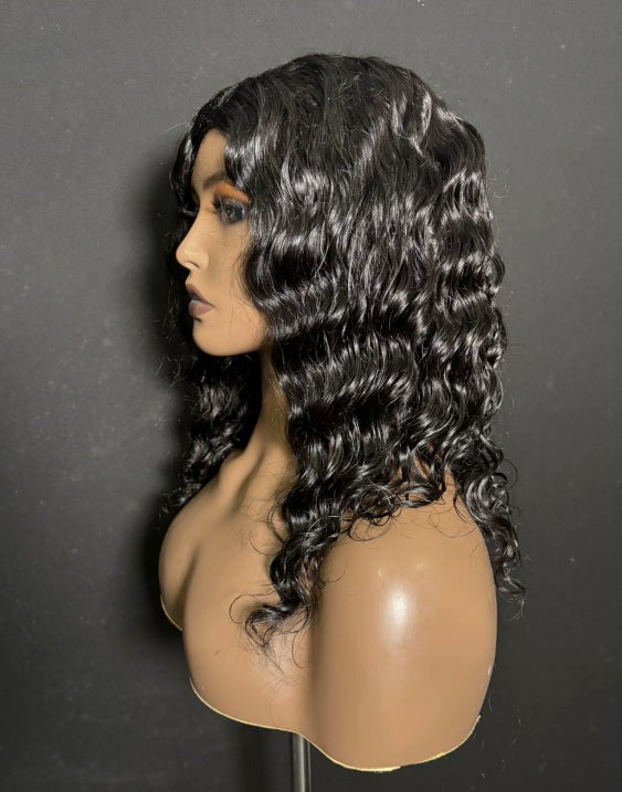 Clearance Sale - V Part Wig with Lace - Curly / Size 1 - BCL180