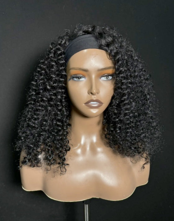 Clearance Sale - Headband Wig - Curly / Size 1 - BCL194