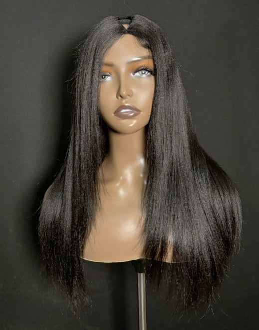 Clearance Sale - V Part Wig with Lace - Yaki / Size 1 - BCL201