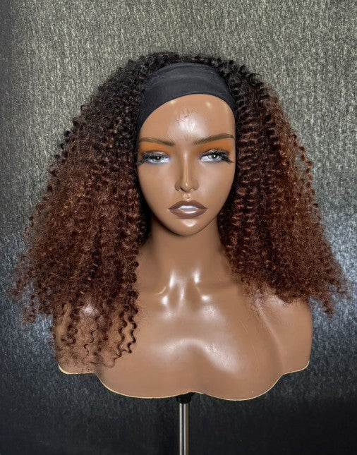 Clearance Sale - Headband Wig - Curly / Size 2 - BCL205