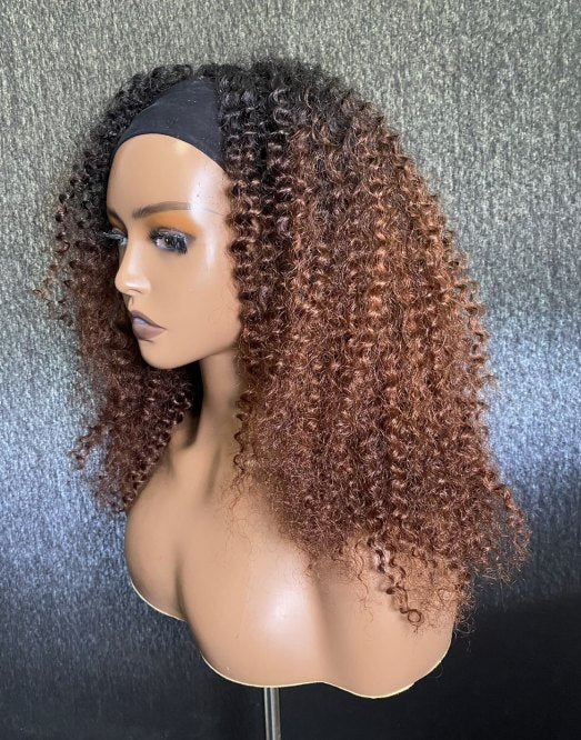Clearance Sale - Headband Wig - Curly / Size 2 - BCL205