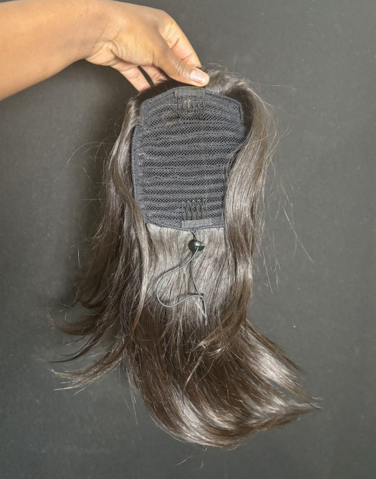 Clearance Sale - Drawstring Ponytail - Silky / Average Size - BCL213