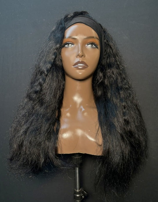 Clearance Sale - Headband Wig - Straight/Wavy / Size 1 - BCL300