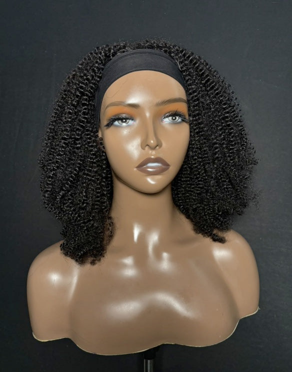 Clearance Sale - Headband Wig - Curly / Size 1 - BCL335