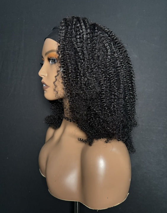 Clearance Sale - Headband Wig - Curly / Size 1 - BCL335