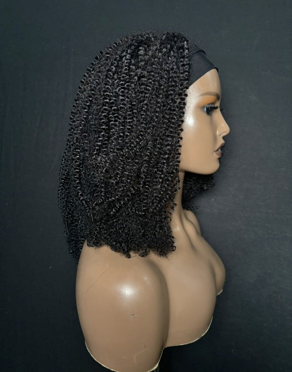 Clearance Sale - Headband Wig - Curly / Size 1 - BCL335