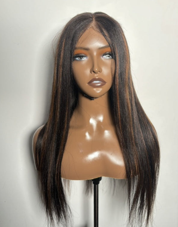 Clearance Sale - Full Lace Wig - Yaki / Size 1 - BCL365