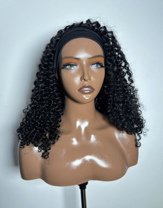 Clearance Sale - Headband Wig - Curly / Average Size - BCL370