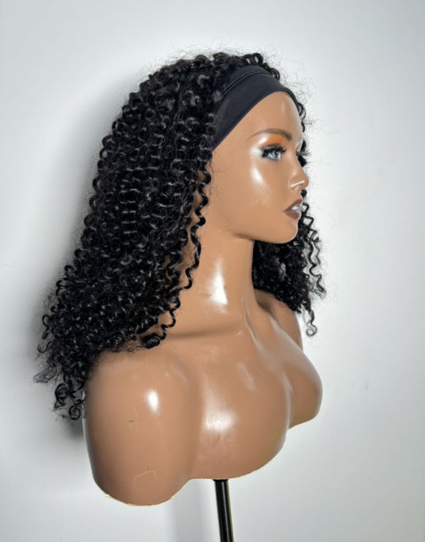 Clearance Sale - Headband Wig - Curly / Average Size - BCL370