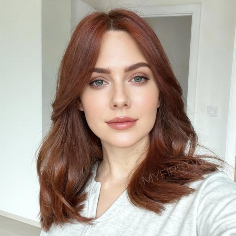 ビカクシダAuburn (Lisawa) x Copper will Tessa Auburn Human Hair Wig for Hair Loss UK – MyFirstWig UK