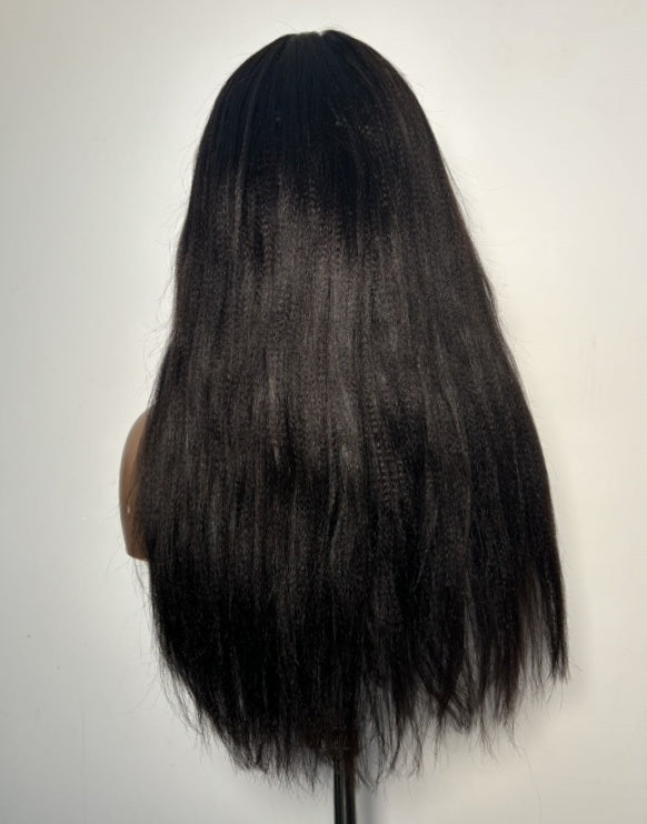 Clearance Sale - 5x5 Closure Wig - Yaki / Average Size - BCL339