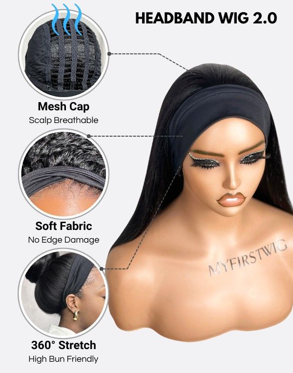 Glueless Headband Wig Collection — Myfirstwig UK