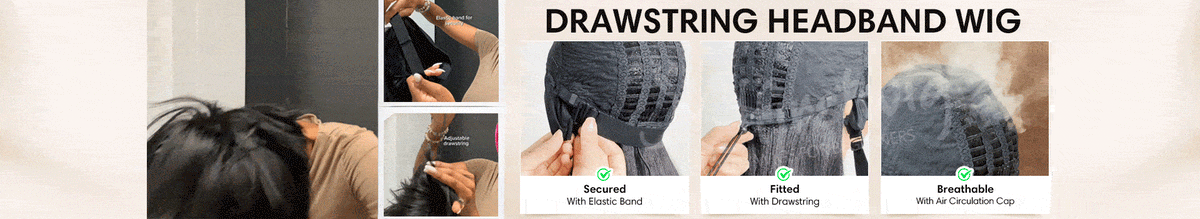 Human Hair Headband Wigs – MyFirstWig UK