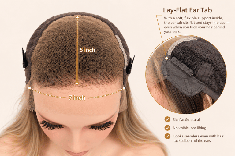 7×5 Glueless Fit Wig