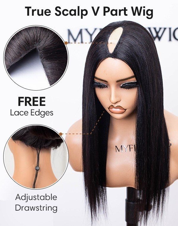 Glueless V Part Wig Collection — Myfirstwig UK