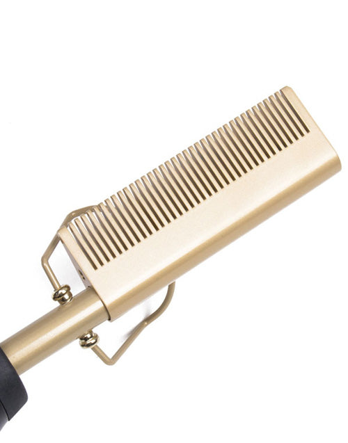 Electric store straightening comb