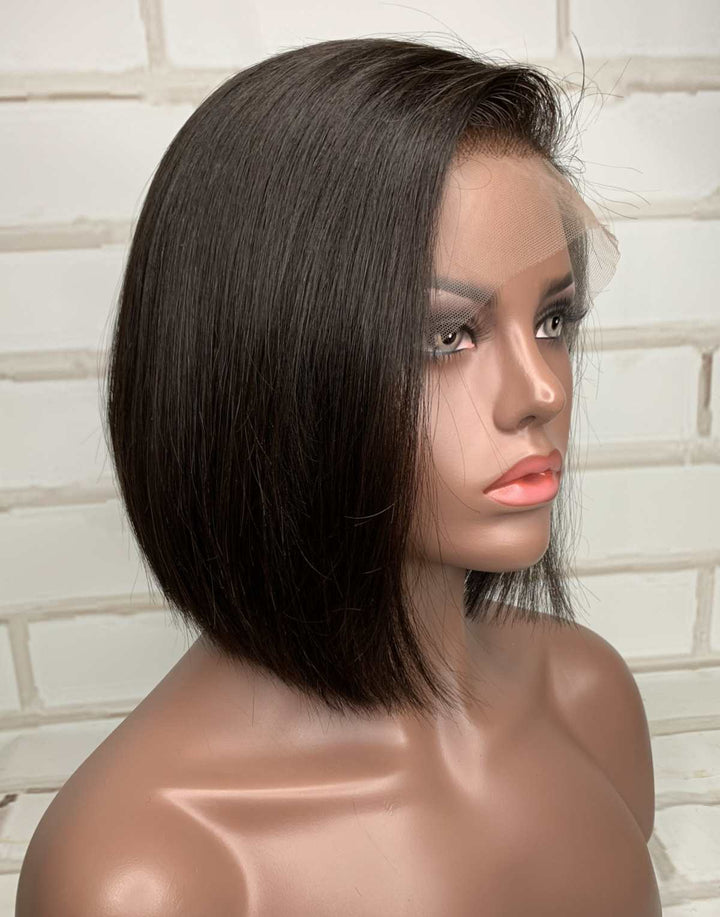 Viola - Human Hair Tri-Color Summer Bob Lace Front Wig - LFB007