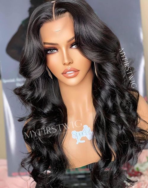 Wavy malaysian store hair weave